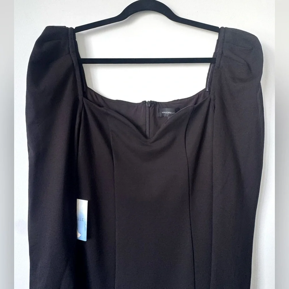 Revolve Majorelle Fleur Long Sleeve Mini Dress in Black - Size S - Picture 4 of 14